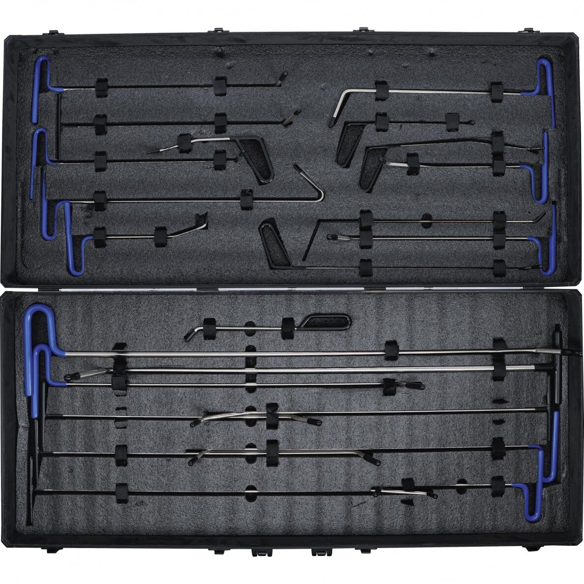 Įrankių rinkinys kėbulo įdubų / įlenkimų šalinimui | 23 vnt. (1642) 1 Įrankių rinkinys kėbulo įdubų / įlenkimų šalinimui | 23 vnt. (1642) 1