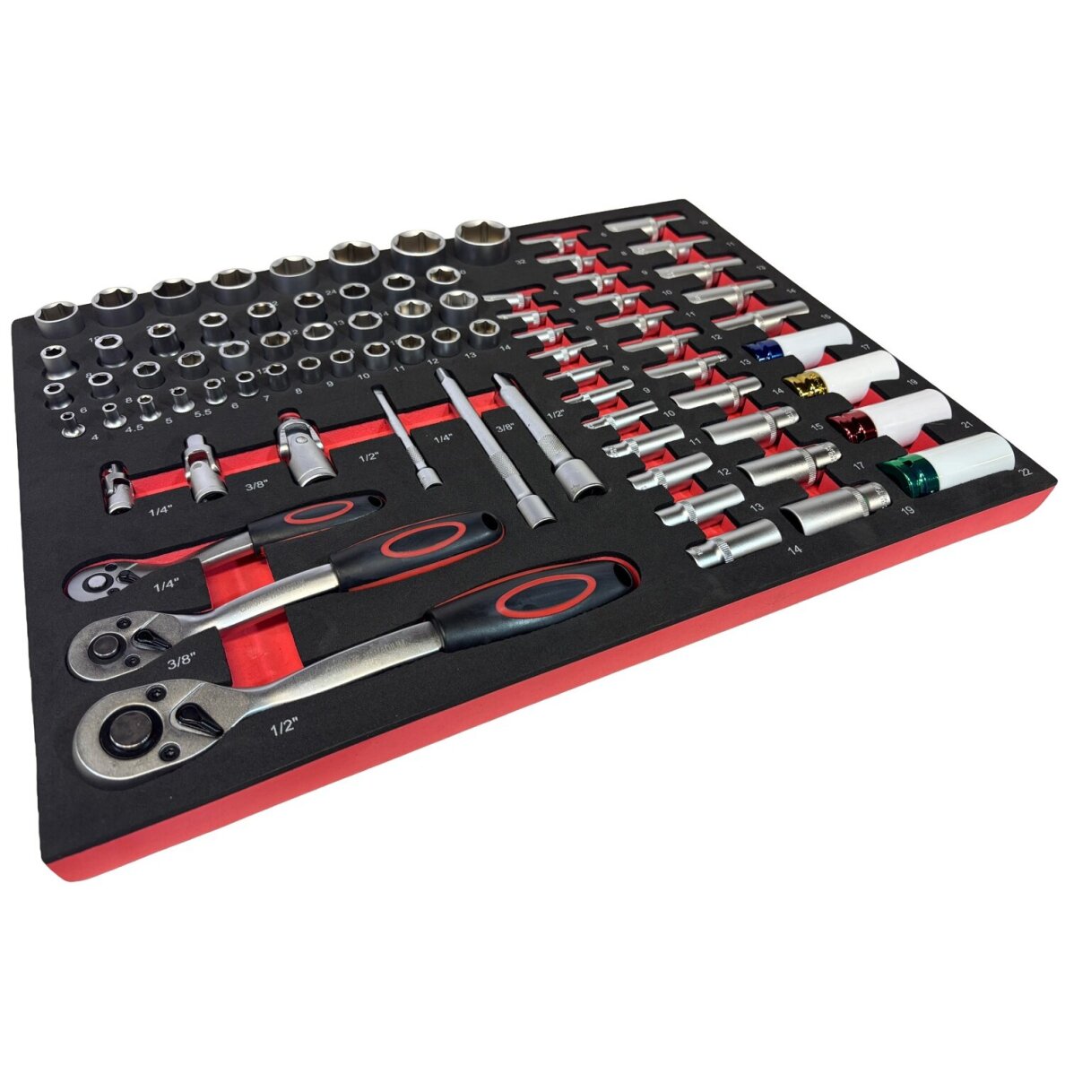 Įrankių spintelė ant ratukų | metalinis starviršis | su įrankiais | 7 stalčiai / 1 durelės | 298 įrankiai (H7002) 3 Įrankių spintelė ant ratukų | metalinis starviršis | su įrankiais | 7 stalčiai / 1 durelės | 298 įrankiai (H7002) 3