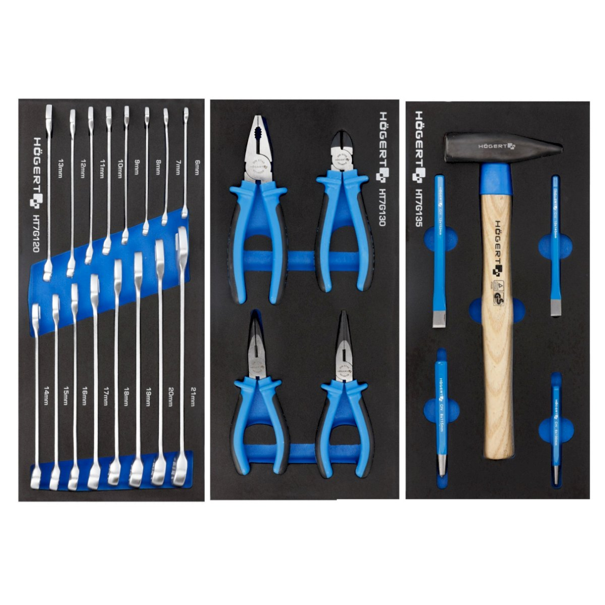 Įrankių vežimėlis 7 stalčių su 198 įrankiais 3 Įrankių vežimėlis 7 stalčių su 198 įrankiais 3