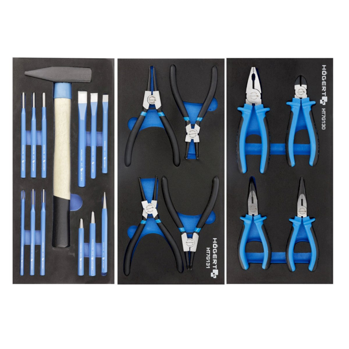 Įrankių vežimėlis 7 stalčių su 235 įrankiais 4 Įrankių vežimėlis 7 stalčių su 235 įrankiais 4