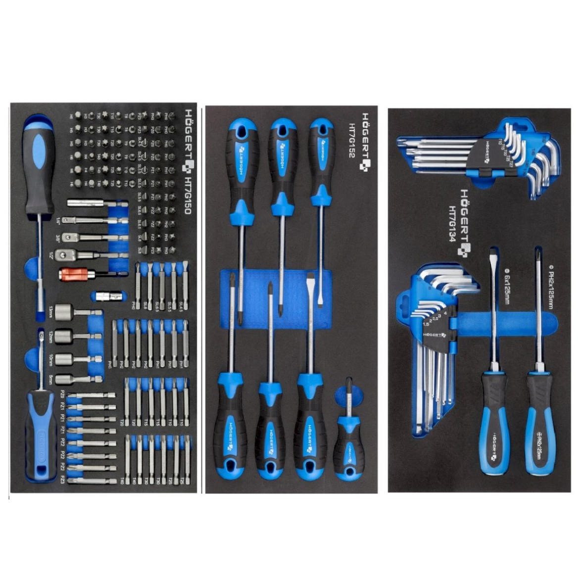 Įrankių vežimėlis 7 stalčių su 596 įrankiais 3