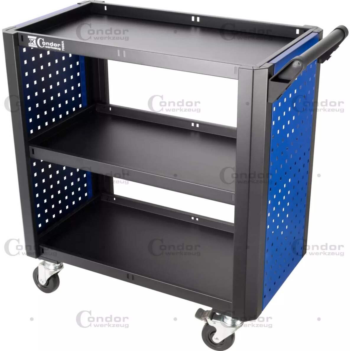 Įrankių vežimėlis su lentynomis PROFI 1