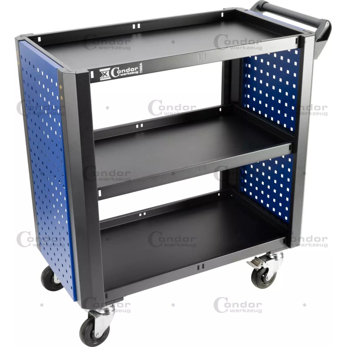 Įrankių vežimėlis su lentynomis PROFI Įrankių vežimėlis su lentynomis PROFI