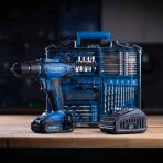 Įrankių dėklas C-DTB74/1-X su akumuliatoriniu suktuvu, Scheppach