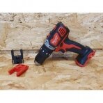 Įrankių laikikliai StealthMounts TM-MW18-RED-4, skirti "Milwaukee M18" 18V, 4 vnt. (raudoni)