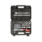 Įrankių rinkinys | 12,5 mm (1/2") | 10-32 mm | 24 vnt (YT-12662)