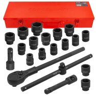 Įrankių k-tas 3/4" Cr-Mo 21* 17-50mm 6-kampų