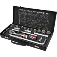 Įrankių rinkinys | 12,5 mm (1/2") | 10-32 mm | 25 vnt. (YT-12671)