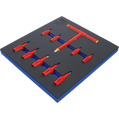 Įrankių dėklas 2/3: VDE įpresuotų antgalių rinkinys | 10 mm (3/8") / 12,5 mm (1/2") Hex šešiakampis 4 - 10 mm | 10 vnt (70216) Įrankių dėklas 2/3: VDE įpresuotų antgalių rinkinys | 10 mm (3/8") / 12,5 mm (1/2") Hex šešiakampis 4 - 10 mm | 10 vnt (70216)