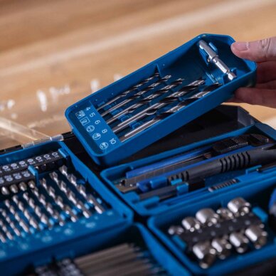 Įrankių dėklas C-DTB74/1-X su akumuliatoriniu suktuvu, Scheppach 2