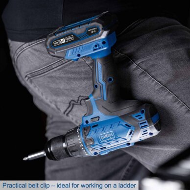 Įrankių dėklas C-DTB74/1-X su akumuliatoriniu suktuvu, Scheppach 5