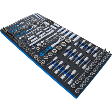 Įrankių dėklas XL: Galvučių rinkinys | 6.3 mm (1/4") / 10 mm (3/8") / 12,5 mm (1/2") | 216 vnt. (74434) Įrankių dėklas XL: Galvučių rinkinys | 6.3 mm (1/4") / 10 mm (3/8") / 12,5 mm (1/2") | 216 vnt. (74434)