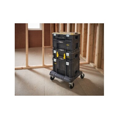 Įrankių dėžė - sistema su ratukais „FATMAX PRO-STACK“ 55x46x81 cm Įrankių dėžė - sistema su ratukais „FATMAX PRO-STACK“ 55x46x81 cm
