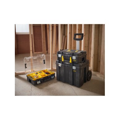Įrankių dėžė - sistema su ratukais „FATMAX PRO-STACK“ 66,5x50,8x43,8 cm 6