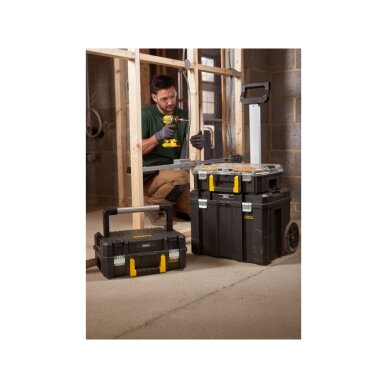 Įrankių dėžė - sistema su ratukais „FATMAX PRO-STACK“ 69,5x46x51,5 cm 3 Įrankių dėžė - sistema su ratukais „FATMAX PRO-STACK“ 69,5x46x51,5 cm 3