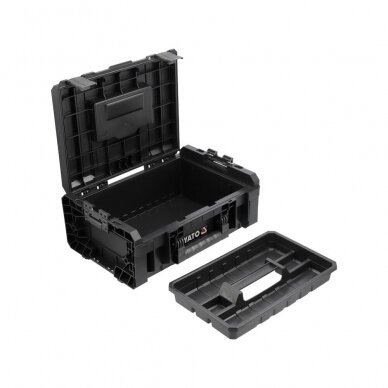 Įrankių dėžė sisteminė | ant ratukų (YT-091844) 1 Įrankių dėžė sisteminė | ant ratukų (YT-091844) 1