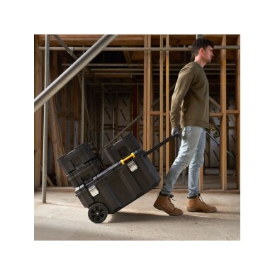 Įrankių dėžė vežimėlis 78x57x41 cm 7