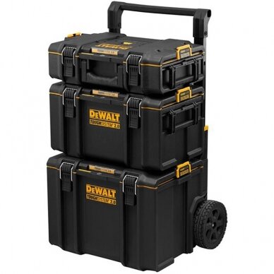 Įrankių dėžių komplektas DeWalt DWST83402-1 TOUGHSYSTEM 2.0 Įrankių dėžių komplektas DeWalt DWST83402-1 TOUGHSYSTEM 2.0