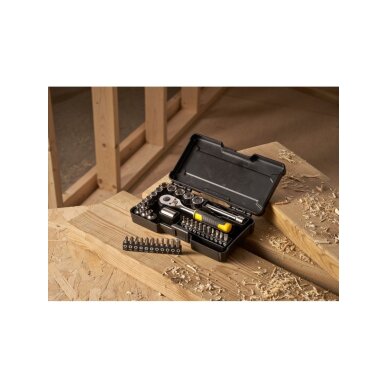 Įrankių komplektas 37 vnt  1/4 4