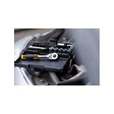 Įrankių komplektas 37 vnt  1/4 5