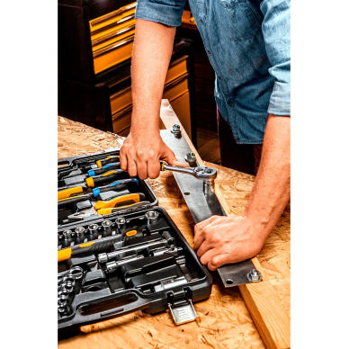 Įrankių komplektas 56 vnt. 2