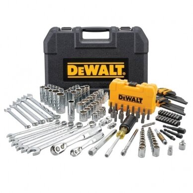 Įrankių komplektas DeWalt DWMT73802-1, 142 vnt. 1 Įrankių komplektas DeWalt DWMT73802-1, 142 vnt. 1