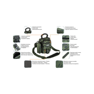 Įrankių krepšys 8 Įrankių krepšys 8