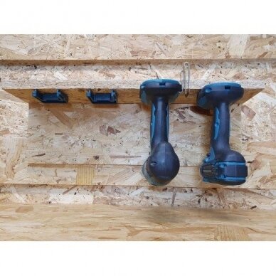 Įrankių laikikliai StealthMounts TM-MK18-BLU-4, skirti Makita 18V LXT, 4vnt (mėlyni) 1 Įrankių laikikliai StealthMounts TM-MK18-BLU-4, skirti Makita 18V LXT, 4vnt (mėlyni) 1