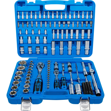 Įrankių rinkinys | 6.3 mm (1/4") + 12.5 mm (1/2") | 150 vnt. (74518) 1 Įrankių rinkinys | 6.3 mm (1/4") + 12.5 mm (1/2") | 150 vnt. (74518) 1