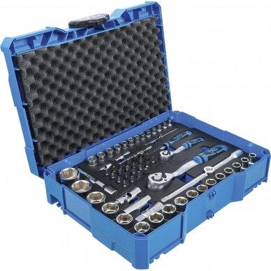 Įrankių rinkinys | 6,3 mm (1/4") / 12,5 mm (1/2") | BGS systainer® lagamine | 65 vnt. (3354) Įrankių rinkinys | 6,3 mm (1/4") / 12,5 mm (1/2") | BGS systainer® lagamine | 65 vnt. (3354)