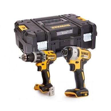 Įrankių rinkinys DeWalt DCK266NT-XJ (DCD796 + DCF887), 18 V (be akum. ir krov.) Įrankių rinkinys DeWalt DCK266NT-XJ (DCD796 + DCF887), 18 V (be akum. ir krov.)