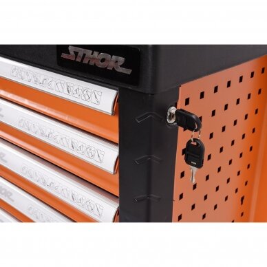 Įrankių spintelė Sthor 302 įrankiai, 6 stalčiai (58550) 5