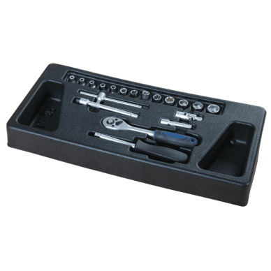 Įrankių spintelė - vežimėlis SCHEPPACH TW 1000 / TW1000 (7 stalčiai, 263 vnt.) 12 Įrankių spintelė - vežimėlis SCHEPPACH TW 1000 / TW1000 (7 stalčiai, 263 vnt.) 12