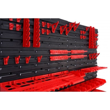 Įrankių stendas pakabinamas PVC (115x78cm) 2