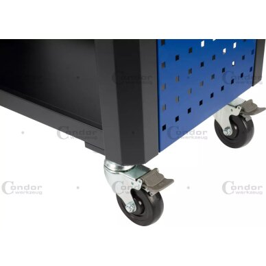 Įrankių vežimėlis su lentynomis PROFI 3