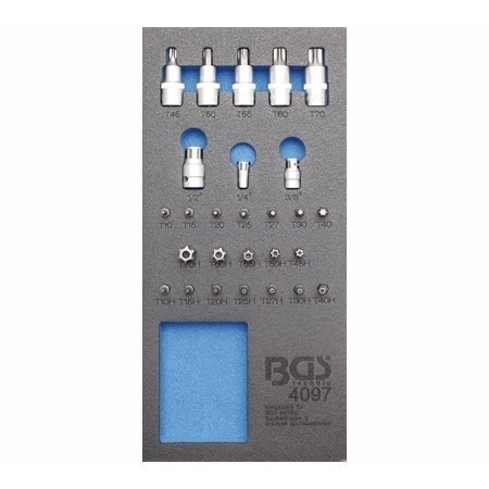 Įrankių spintelė su ratukais BGS-technic Profi Exclusive su 259 įrankiais 13