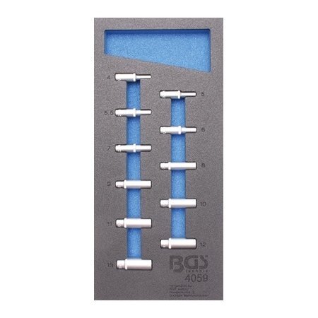 Įrankių spintelė su ratukais BGS-technic Profi Exclusive su 259 įrankiais 9