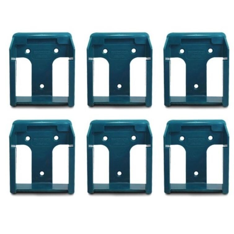 Akumuliatoriaus laikikliai StealthMounts BM-MK40-BLU-6, skirti Makita 40V XGT ®, 6 vnt. (mėlyni) 1 Akumuliatoriaus laikikliai StealthMounts BM-MK40-BLU-6, skirti Makita 40V XGT ®, 6 vnt. (mėlyni) 1