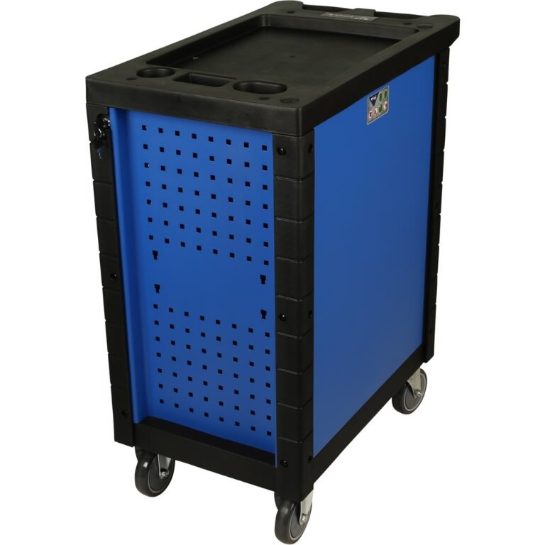 Įrankių vežimėlis su 7 stalčiais, tuščias, Brilliant Tools 1 Įrankių vežimėlis su 7 stalčiais, tuščias, Brilliant Tools 1