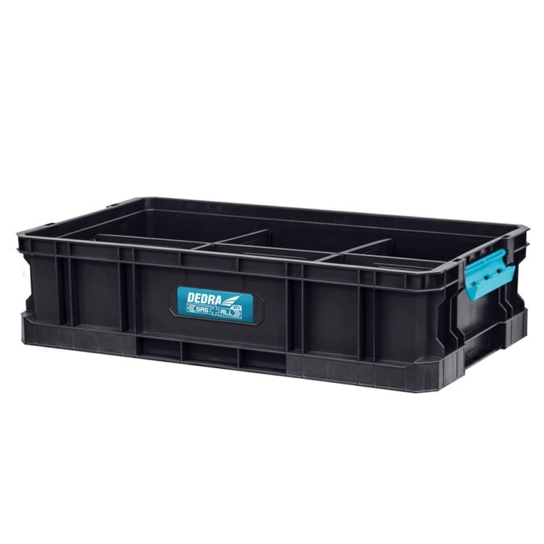 Įrankių dežė atvira su pertvaromis flex 100, SAS sistema Dedra N0307 Įrankių dežė atvira su pertvaromis flex 100, SAS sistema Dedra N0307