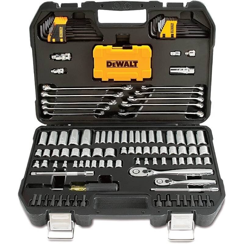 Įrankių komplektas DeWalt DWMT73802-1, 142 vnt. Įrankių komplektas DeWalt DWMT73802-1, 142 vnt.