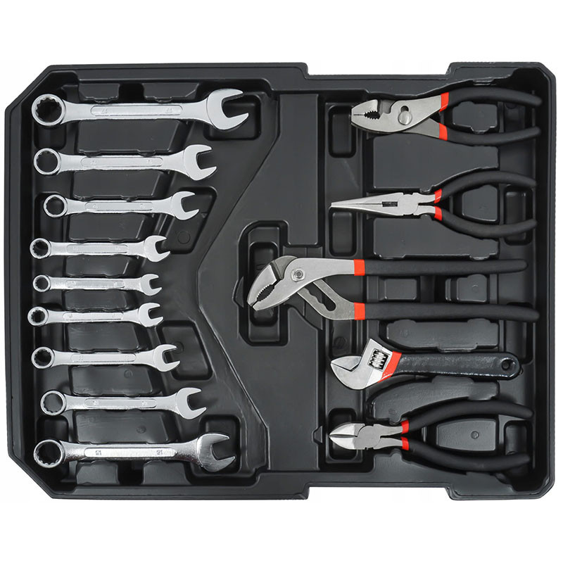 Įrankių komplektas Notig tools N4801, 187 vnt 3 Įrankių komplektas Notig tools N4801, 187 vnt 3