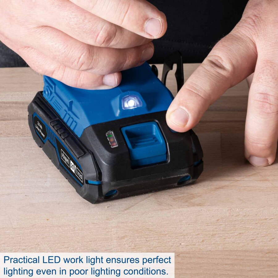 Įrankių dėklas C-DTB74/1-X su akumuliatoriniu suktuvu, Scheppach 6