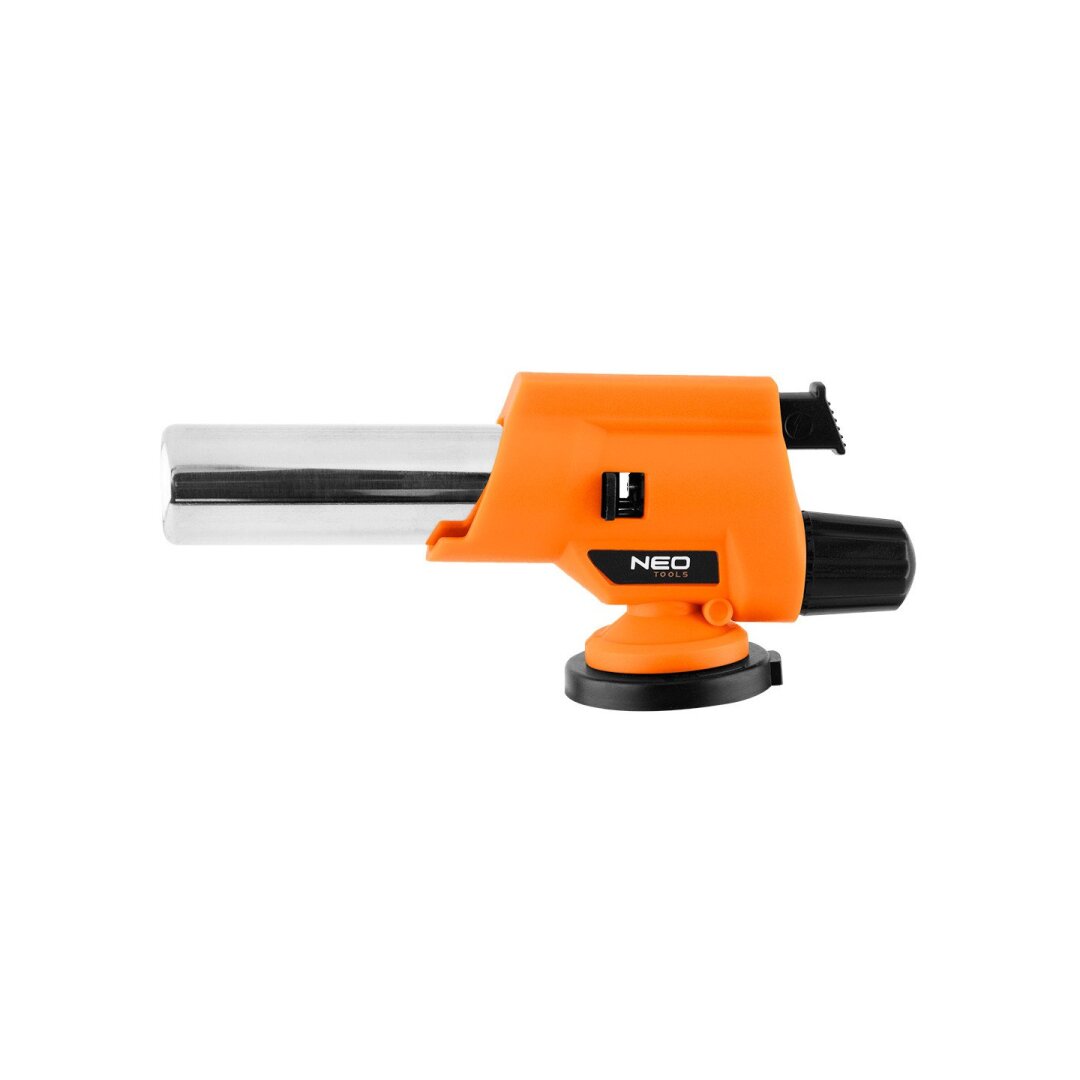 Įsikenkiamas dujų degiklis su pjezo, 360 laipsnių kampu