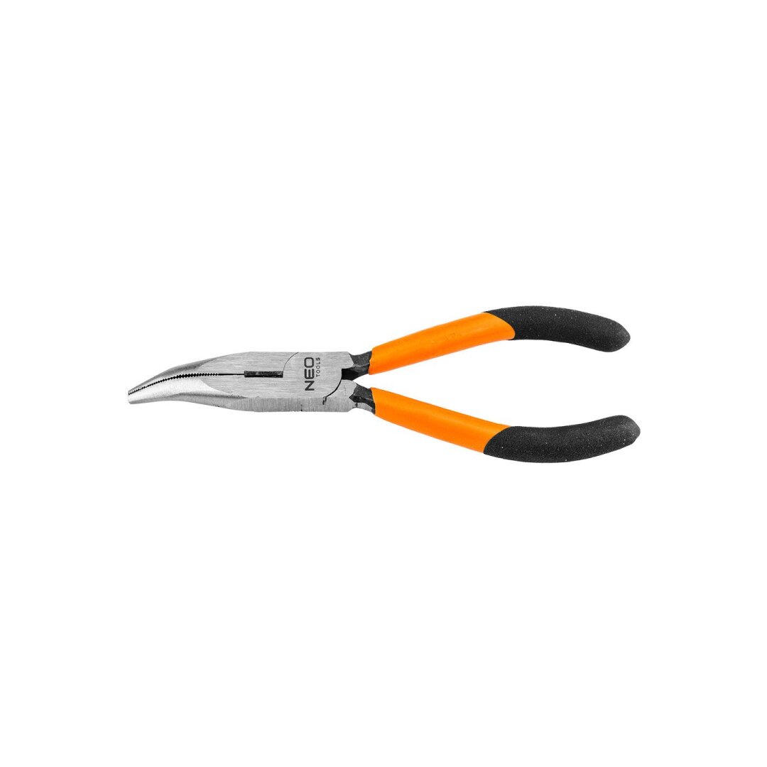 Išlenktos pailgos replės 160 mm 2