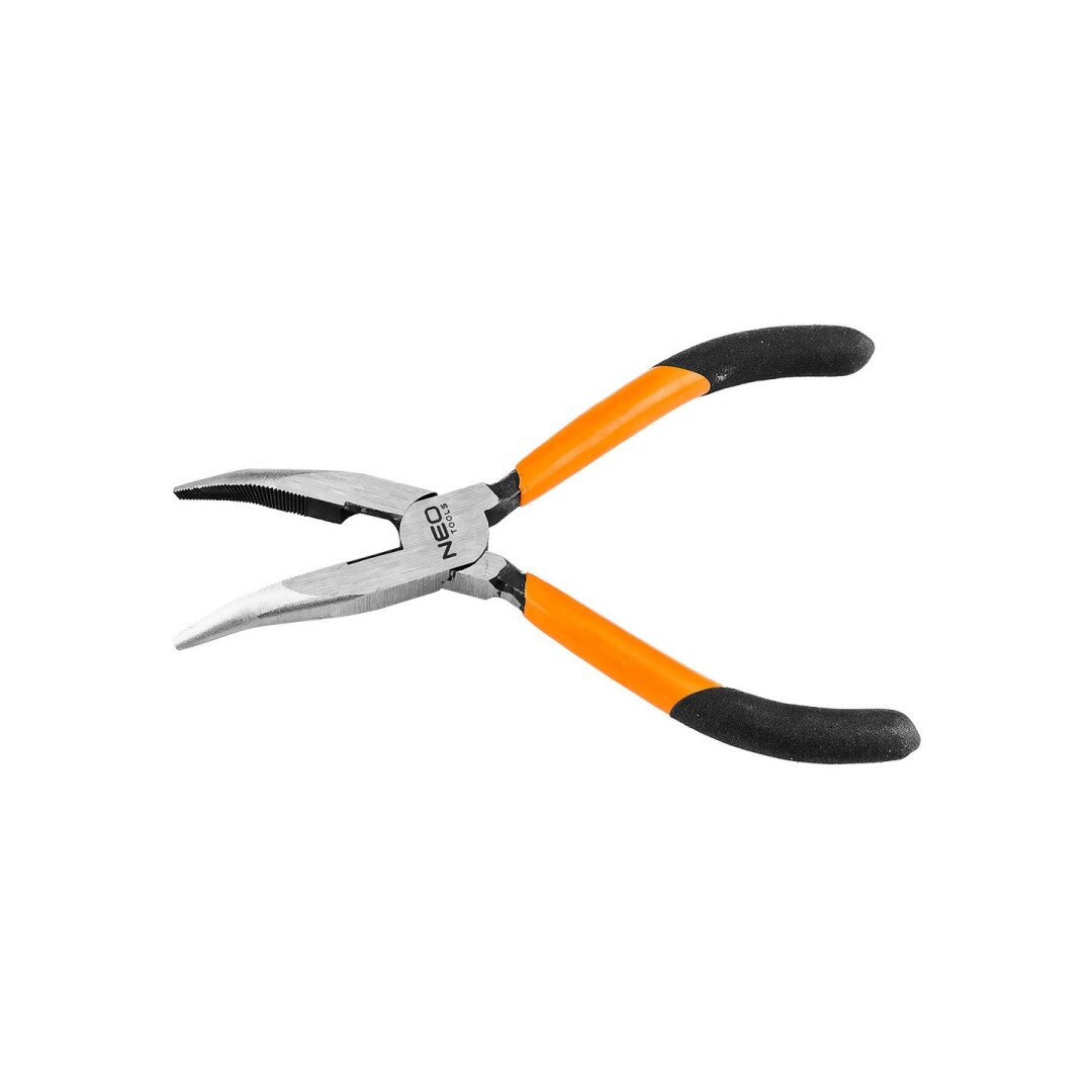 Išlenktos pailgos replės 160 mm 3