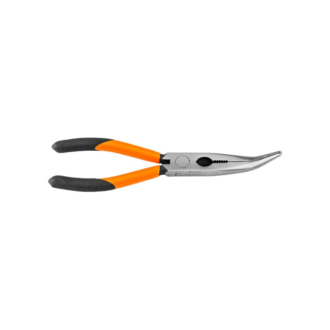 Išlenktos pailgos replės 200 mm 5