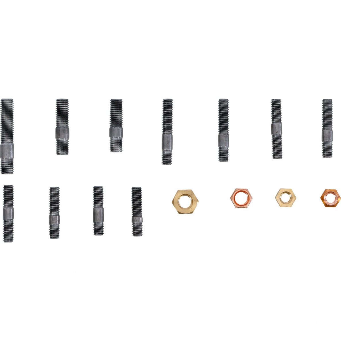 Įsiurbimo / išmetimo kolektoriaus smeigių ir veržlių asortimentas | 100 vnt. (74293) 1