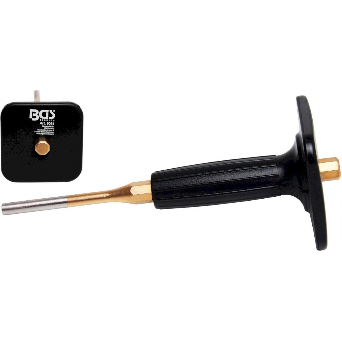 Iškalėjas su gumine rankena | 225 mm | 8 mm (9081)