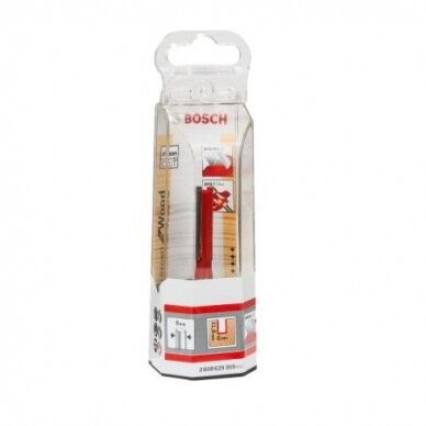 Išdrožų freza Bosch, 8 mm, G 70 mm, 2608629359 1 Išdrožų freza Bosch, 8 mm, G 70 mm, 2608629359 1